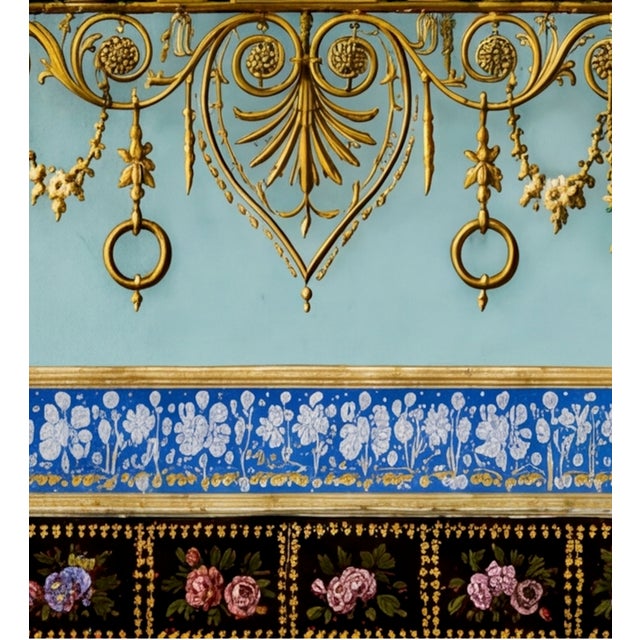 Atelier Aria Lumae Palais De Versailles Arabesque Neoclassical Overdoor Grand Architectural Board Print For Sale - Image 11 of 14