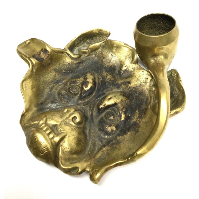 Exquisite work of art. Not a reproduction. This cool piece is beautifully designed to hold your matches, sit your cigar or...