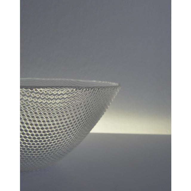 Danish Glass Bowl from Holmegaard, 1980s For Sale - Image 3 of 8