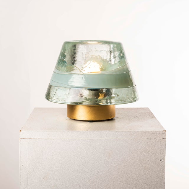 Murano Glass and Bronze Table Lamp by Renato Toso and Roberto Pamio, 1970s For Sale - Image 18 of 18