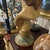 Wood A Neo Classical Revival Hand-Painted Sicilian Terracotta Bust of a Young Boy For Sale - Image 7 of 15