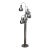 Vintage Mid-Century Modern Atomic Chrome Eyeball Floor Lamp Attributed to Robert Sonneman For Sale