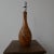 A burr wood table lamp, England, c1960s. Good vintage condition. Since re-wired and PAT tested. The bulb holder will...