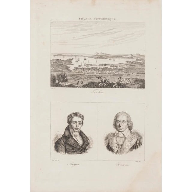 Portrait sand Landscape is an original lithograph realized by an Anonymous engraver of the 19th century. Printed in series...