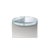 Metal Alwa One Big Side Table with Transparent Top & Brushed Stainless Steel Base by Sebastian Herkner for Pulpo For Sale - Image 7 of 7