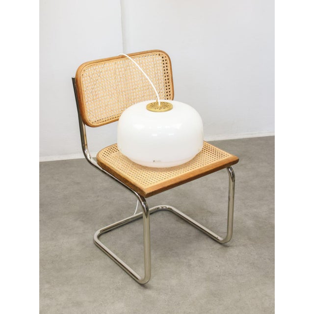 Italian White Medusa Pendant by Luigi Massoni for Guzzini, 1970s For Sale - Image 17 of 18