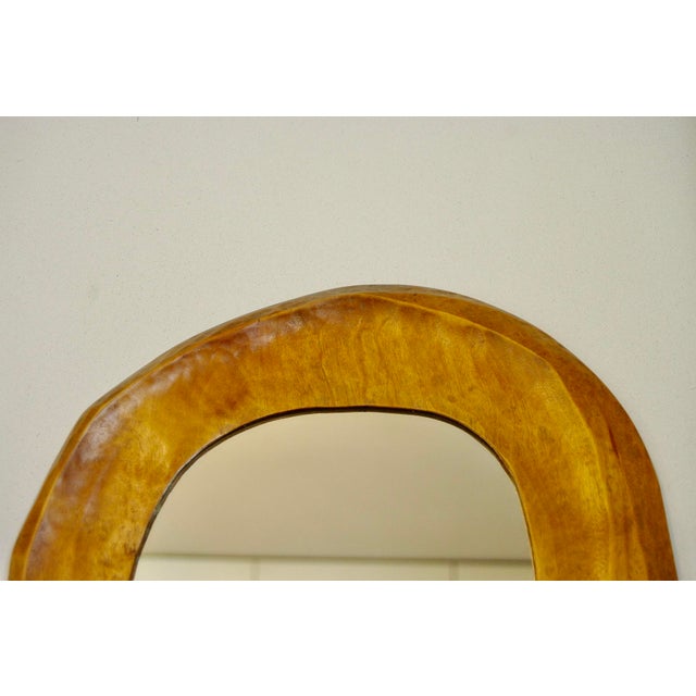 Anthropomorphic Wooden Mirror by Rudolf Steiner, 1920 For Sale - Image 4 of 8