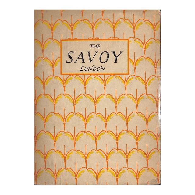"The Savoy London" 1923 Cecil, Hugh For Sale