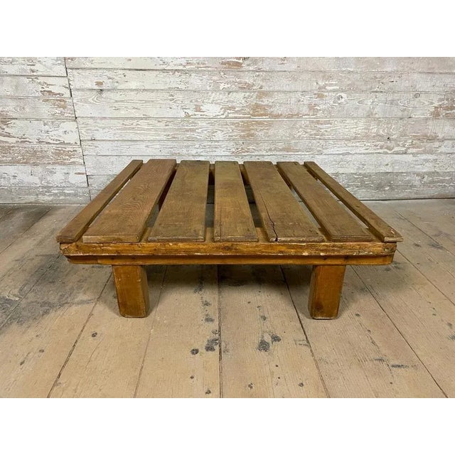 Coffe Table in Spruce For Sale - Image 5 of 5