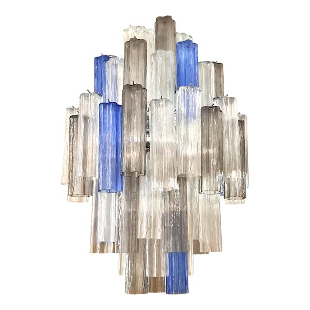 Contemporary Modern “Tronchi” Murano Glass Sputnik Chandelier by Simoeng For Sale