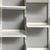 Italian Modern White Metal Bookcase by Kriptoninte, 1980s For Sale - Image 9 of 15