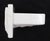 Mid 20th Century Vintage White Recessed Bathroom Toothbrush & Cup Holder For Sale - Image 5 of 8