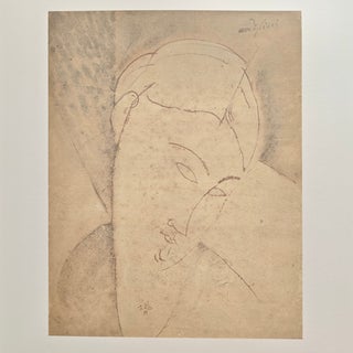 A. Modigliani, Portrait of a Woman with Pendant For Sale