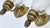 Pair Federal Style Sheild Back Brass Candle Wall Sconces For Sale - Image 11 of 18