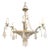 Myran Allan Luxury Lighting Antique Silver Handcrafted Bohemian Crystal Chandelier For Sale