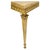 Tan Square Solid Brass or Bronze Base Travertine Top Side End Occasional Table For Sale - Image 8 of 12