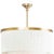 French Regina Andrew Cabaret Fringe Chandelier, Ivory For Sale - Image 3 of 7