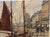 Jean Darignan, Fishing Boat, Oil Painting on Canvas For Sale - Image 6 of 13