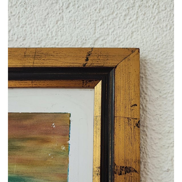 Angelo Donadoni, Postumi, 1990, Oil on Wood, Framed For Sale - Image 9 of 13