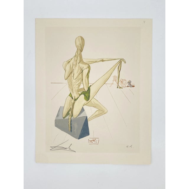 Salvador Dali, Minosl, 1960s, Woodcut For Sale - Image 11 of 12