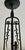 Early 20th Century Art Deco Signed Muller Frères Lunéville Wrought Iron Chandelier With Frosted Glass Shades For Sale - Image 12 of 12