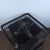 Wood Vintage Chinese Ebony Wood Bird Cage With Brass Inlay and Porcelain Feeders For Sale - Image 7 of 8