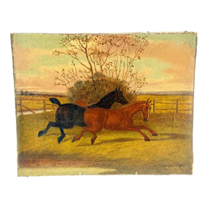 Albert Clark (American, 1843–1928) — Two Horses at Play