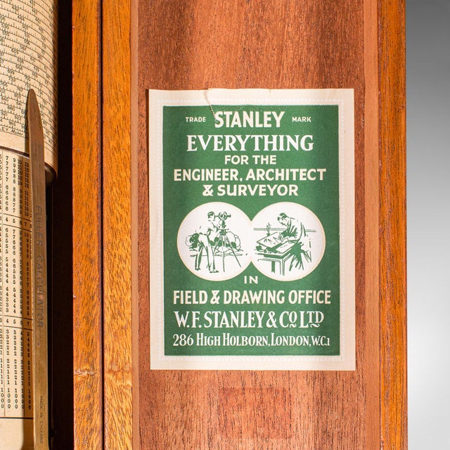 Vintage Fuller's Calculator, English, Mathematical Instrument, Stanley London For Sale - Image 12 of 12