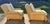 Textile Pair of Original Ralph Lauren Woven Lounge Chairs For Sale - Image 7 of 16
