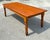 Farmhouse Vintage Plank Farm Table With Custom Stainless Steel Top For Sale - Image 3 of 12