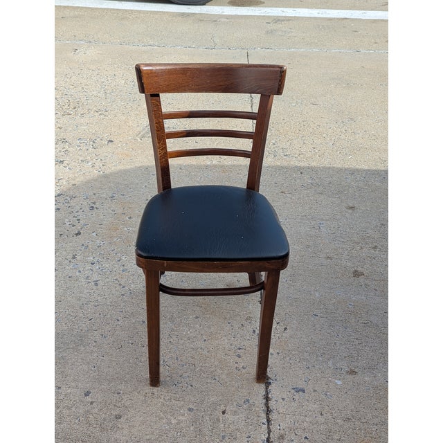 Mid-Century Modern Mid 20th Century Bentwood Bistro Chair in the Style of Thonet For Sale - Image 3 of 7