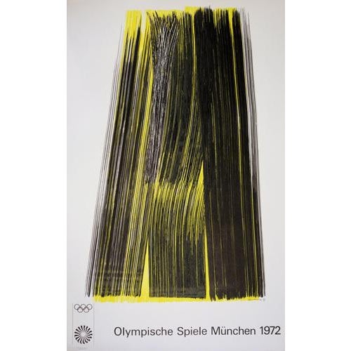 Hans Hartung, Composition, 1972, Lithographic Poster For Sale - Image 6 of 6