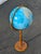 Mid-Century Globe on Wooden Floor Stand For Sale - Image 4 of 8