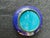 Blue Vintage Blue Floral Cliosonne Catchall For Sale - Image 8 of 9