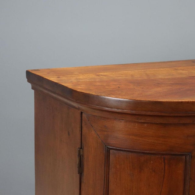 Wood Italian Credenza in Walnut and Fir For Sale - Image 7 of 11