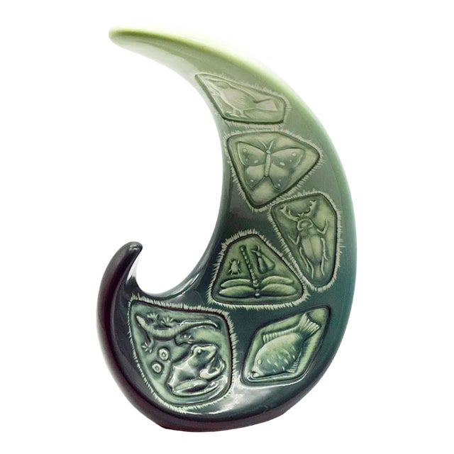 Italian Ceramic Vase, 1960s For Sale