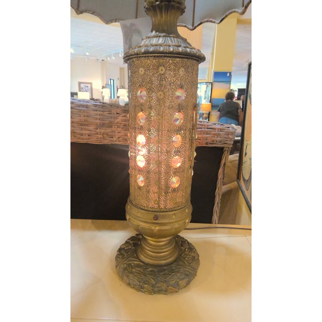 Metal Mid 20th Century Loevsky & Loevsky Table Lamps - a Pair For Sale - Image 7 of 12