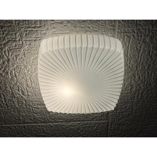 Mid-Century Modern Mid-Century Glass Wall Lamp, 1970s For Sale - Image 3 of 6