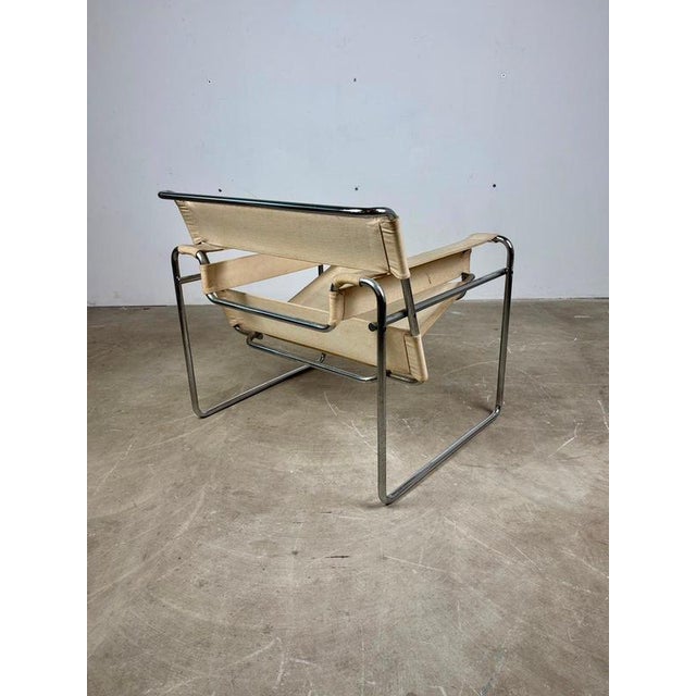 Wassily b3 armchair by marcel breuer for gavina, italy, 1960s an iconic example of modernist design, the wassily b3...
