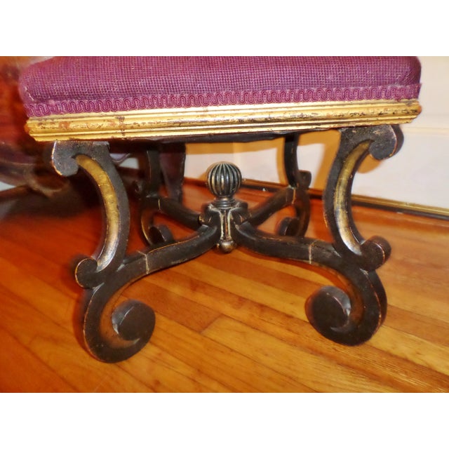 1700s Antique Baroque Footstool For Sale In Columbia, SC - Image 6 of 12