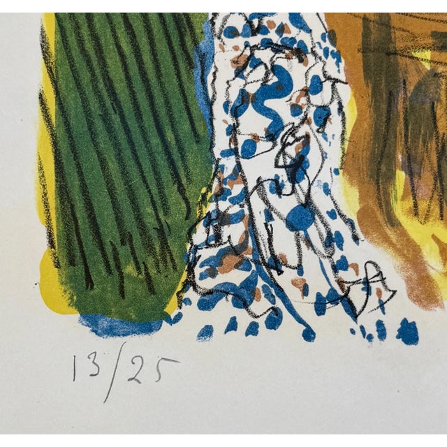 Constantin Terechkovitch, By the Sea, Lithograph For Sale - Image 3 of 6