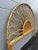 Contemporary Vintage Boho Chic Sunburst Bent Rattan King Headboard For Sale - Image 3 of 8