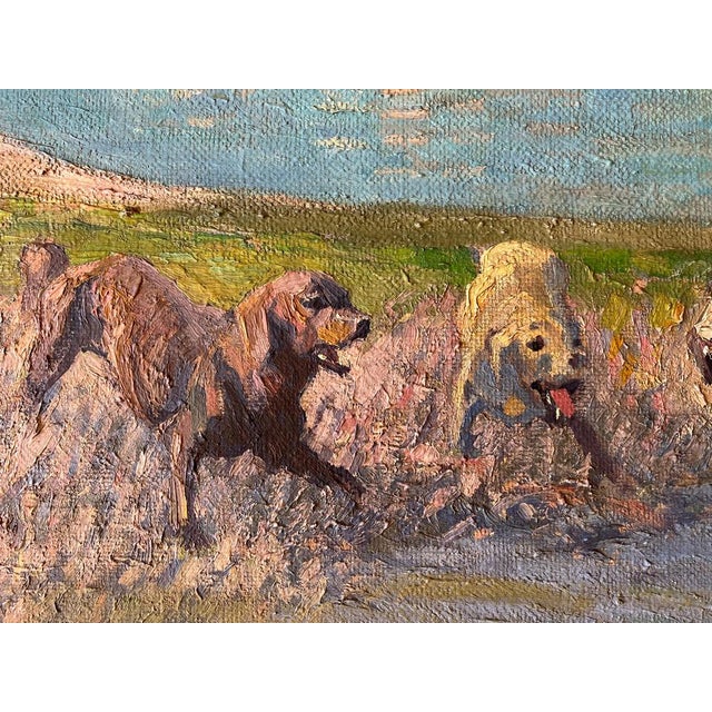 Rustic Béla Juszkó, In the Wilderness, 1960, Painting, Framed For Sale - Image 3 of 18