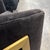 Brass Restoration Hardware Reginald Swivel Chair For Sale - Image 8 of 12
