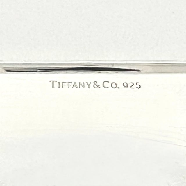 Late 20th Century Tiffany & Co Estate Business Card Holder Sterling Silver 58.1 Grams For Sale - Image 9 of 15