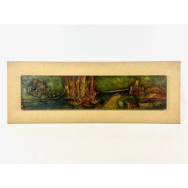 Expressionist Composition, 1969, Mixed Media For Sale - Image 9 of 9