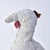 Glass Early 20th Century Yoruba Beaded White Chicken Nigeria For Sale - Image 7 of 15
