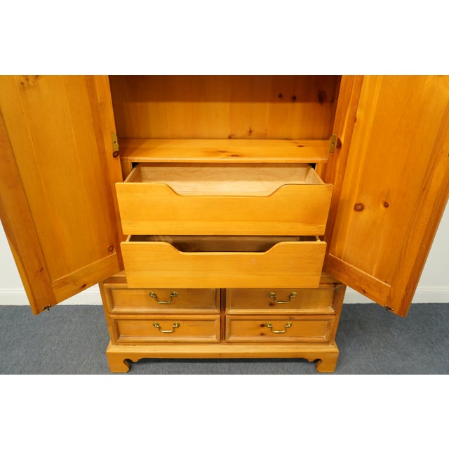 Thomasville Furniture Replicas 1800 Rustic Knotty Pine 48" Door Chest