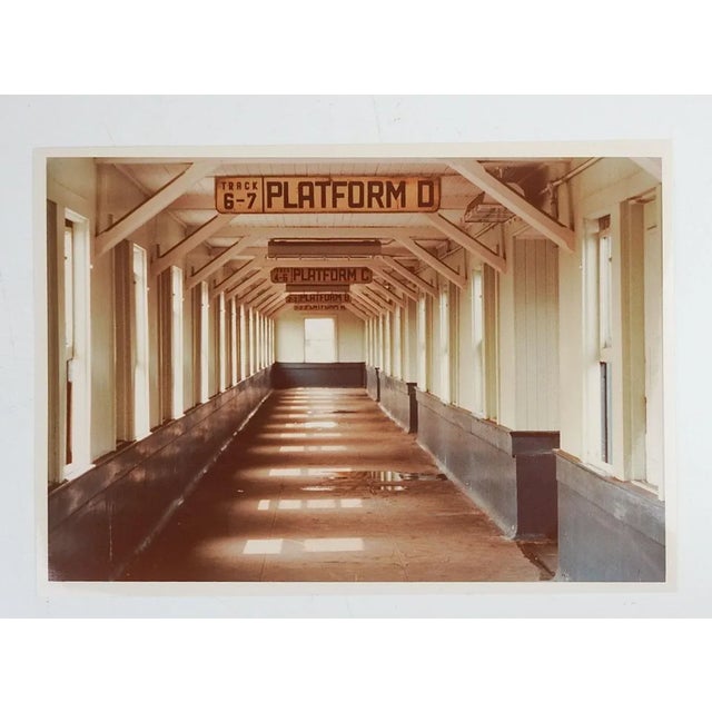 Mid-Century Modern 1976 Jamaica Long Island Platform Richard Bray Photograph For Sale - Image 3 of 3