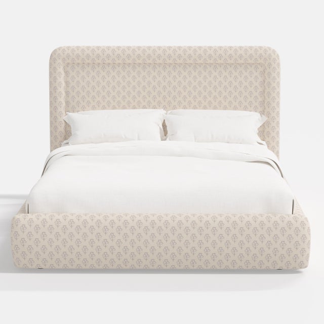 Cloth & Company Stoffer Home x Cloth & Company Marisa Platform Bed in Francie Cream - King For Sale - Image 4 of 7